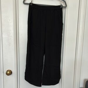Marine Layer Black Elastic Waist Pants